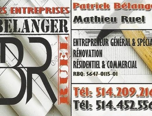 LES ENTREPRISES BÉLANGER RUEL