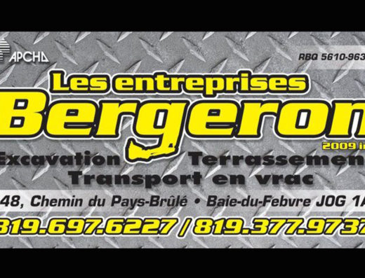 LES ENTREPRISES BERGERON 2009