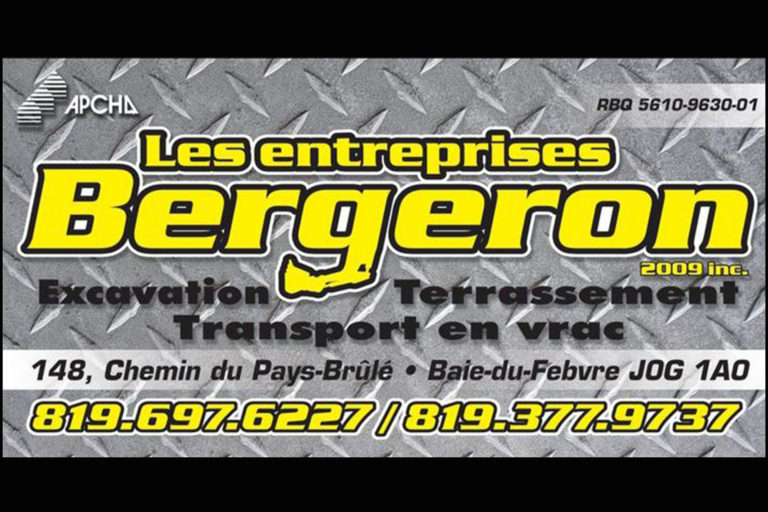 LES ENTREPRISES BERGERON 2009
