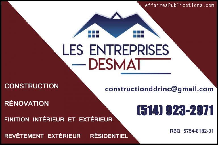 LES ENTREPRISES DESMAT