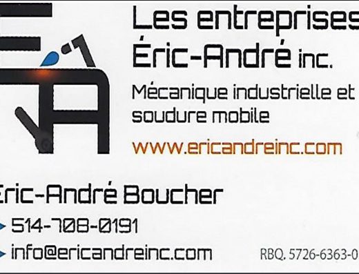 LES ENTREPRISES ÉRIC-ANDRÉ INC