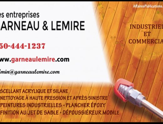 LES ENTREPRISES GARNEAU & LEMIRE ENR