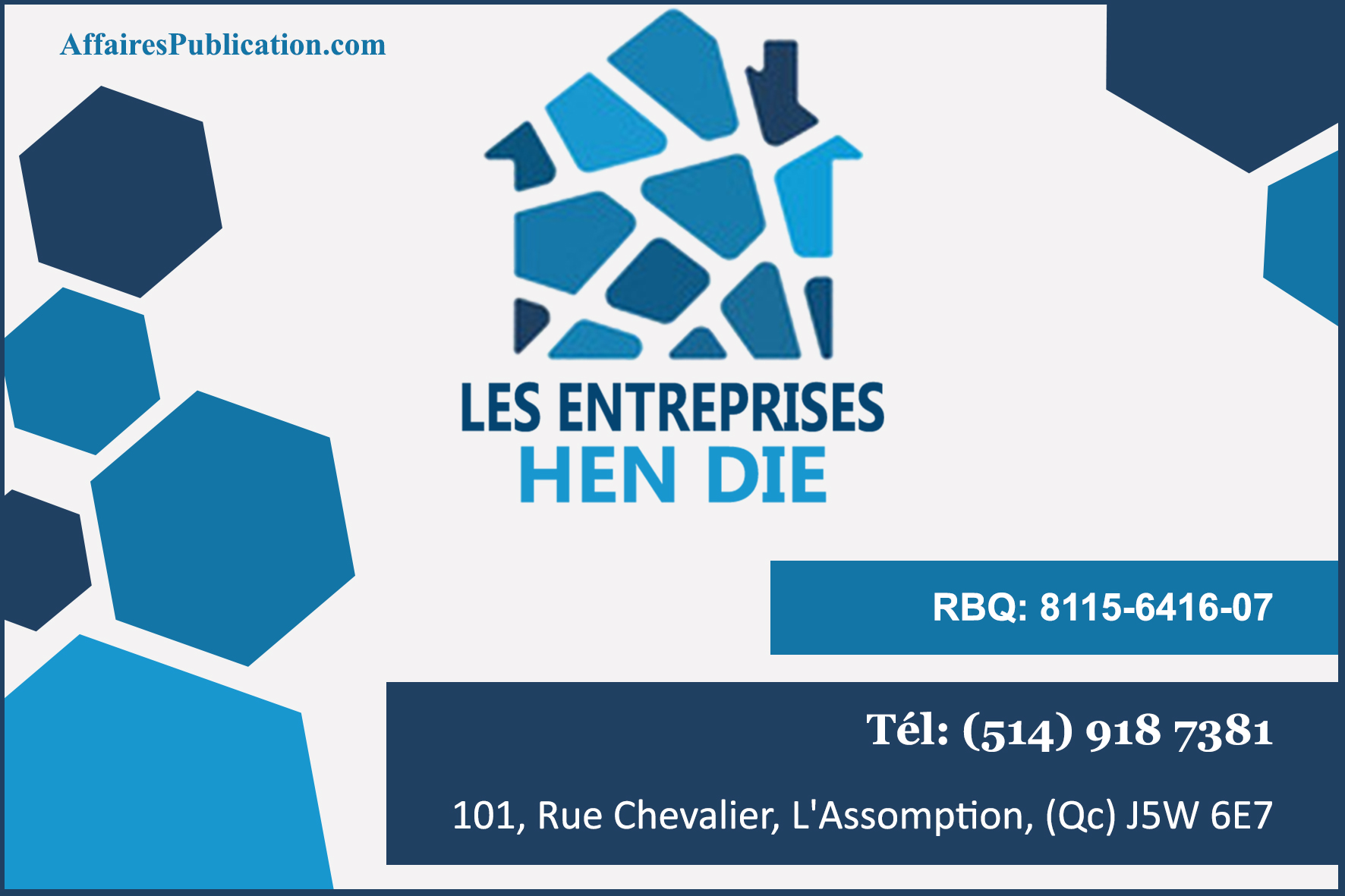 LES ENTREPRISES HEN DIE