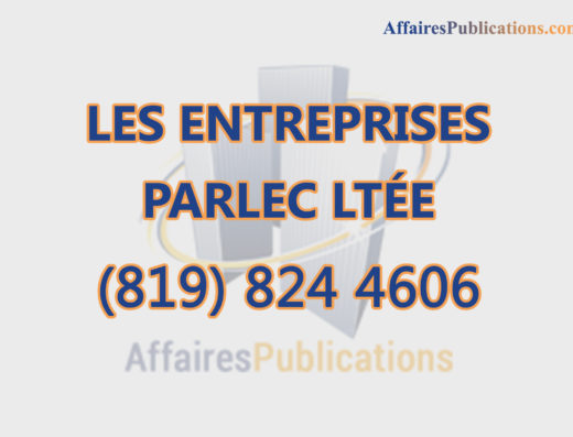 LES ENTREPRISES PARLEC LTÉE