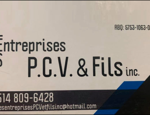 LES ENTREPRISES PCV ET FILS INC