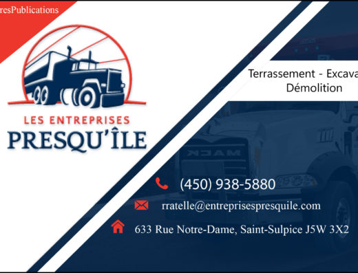 ENTREPRISES RMA PRESQU&rsquo;ÎLE