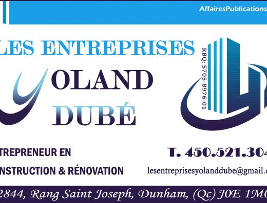 LES ENTREPRISES YOLAND DUBÉ