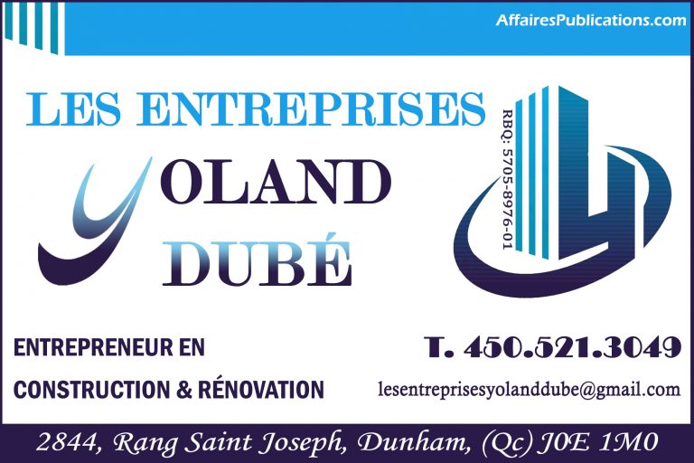 LES ENTREPRISES YOLAND DUBÉ