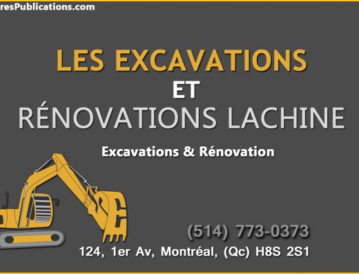 LES EXCAVATIONS ET RÉNOVATIONS LACHINE