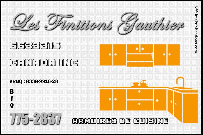 LES FINITIONS GAUTHIER