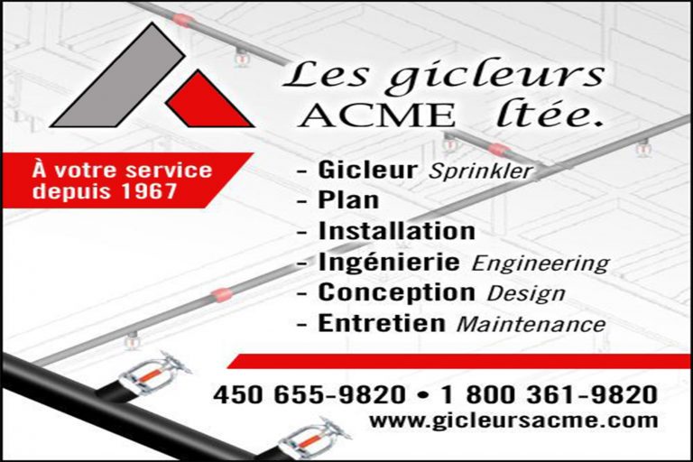 LES GICLEURS ACME LTÉE