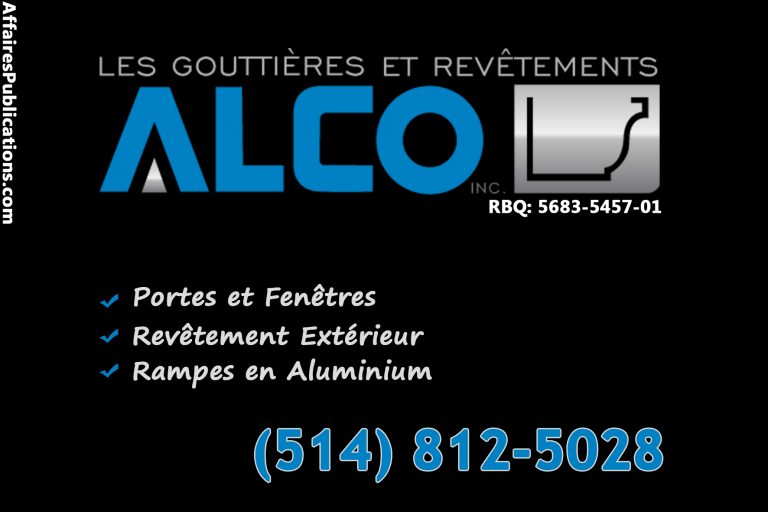 LES GOUTTIÈRES ET REVÊTEMENTS ALCO INC