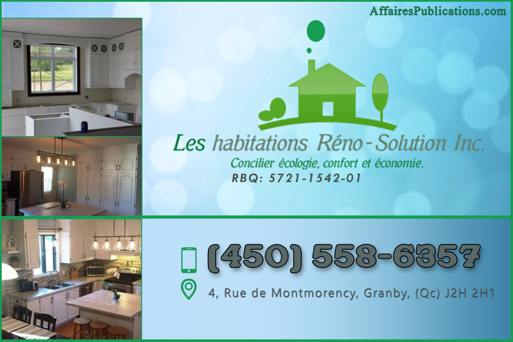 LES HABITATIONS RÉNO-SOLUTION