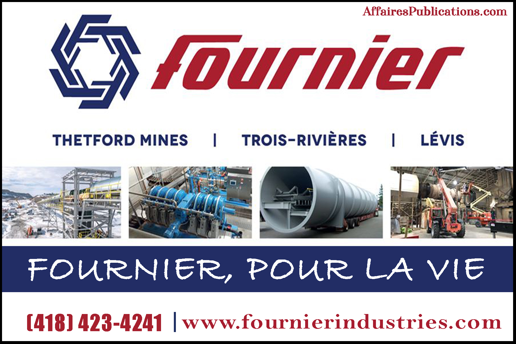 LES INDUSTRIES FOURNIER INC