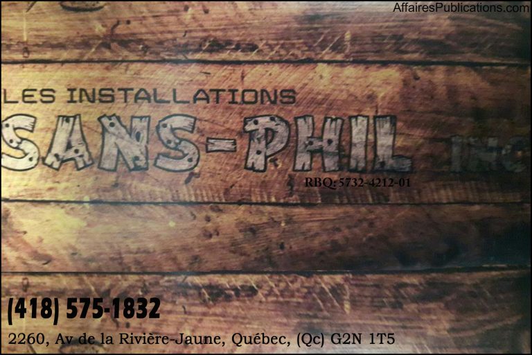 LES INSTALLATIONS SANS-PHIL INC