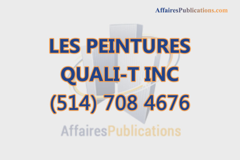 LES PEINTURES QUALI-T INC