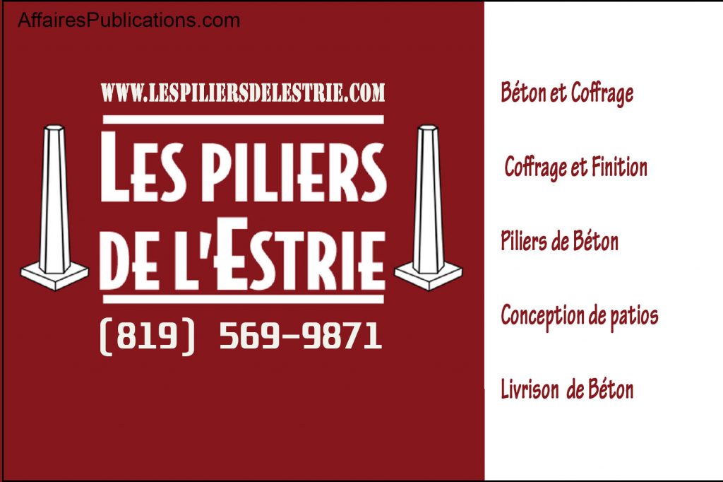 LES PILIERS DE L&rsquo;ESTRIE