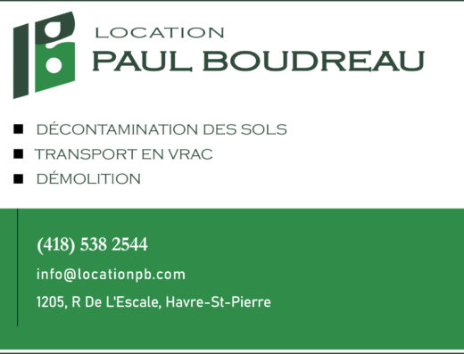 LOCATION PAUL BOUDREAU