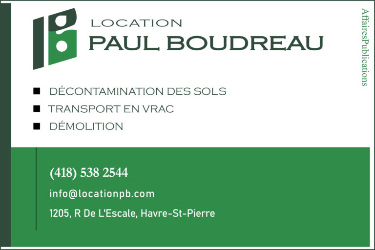 LOCATION PAUL BOUDREAU
