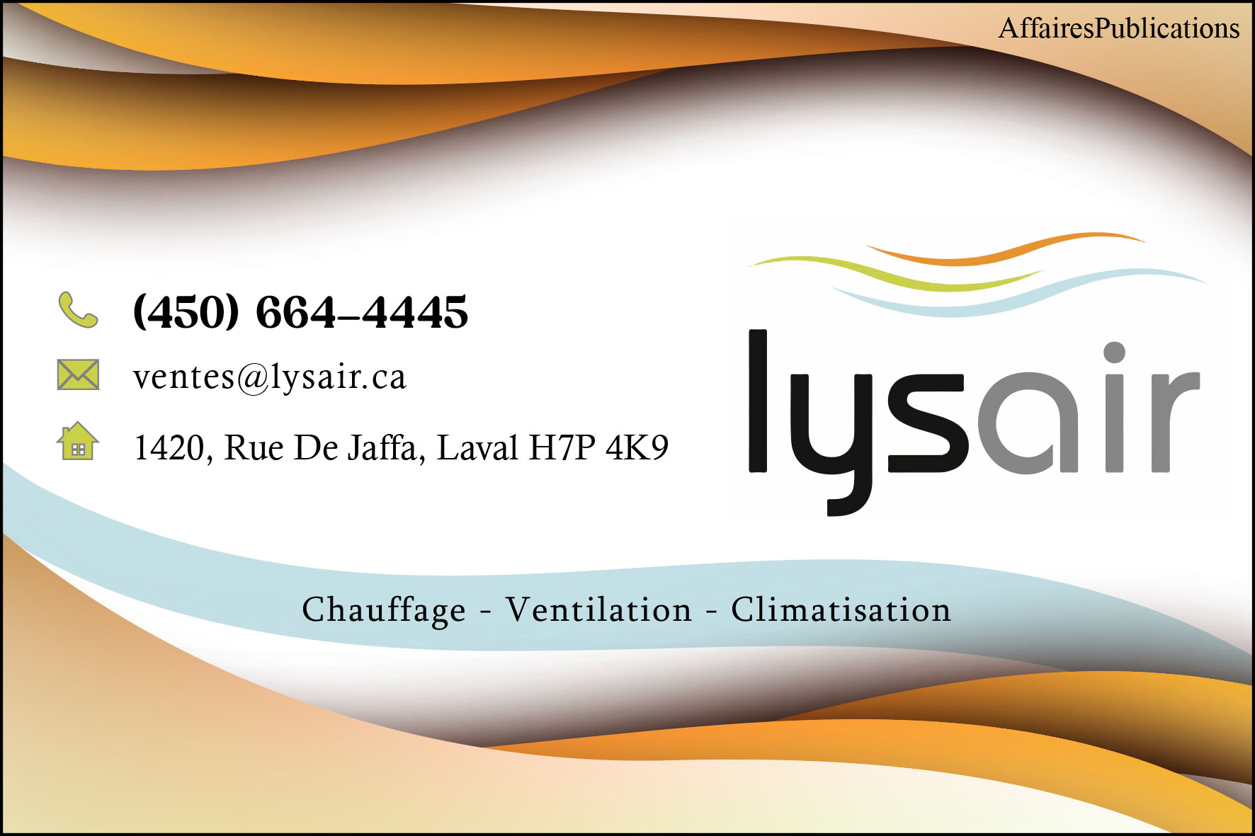LYS AIR MÉCANIC INC