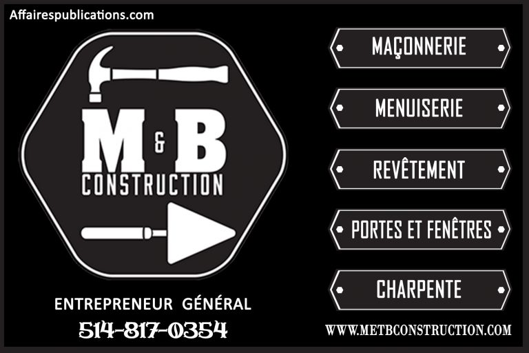 M & B CONSTRUCTION