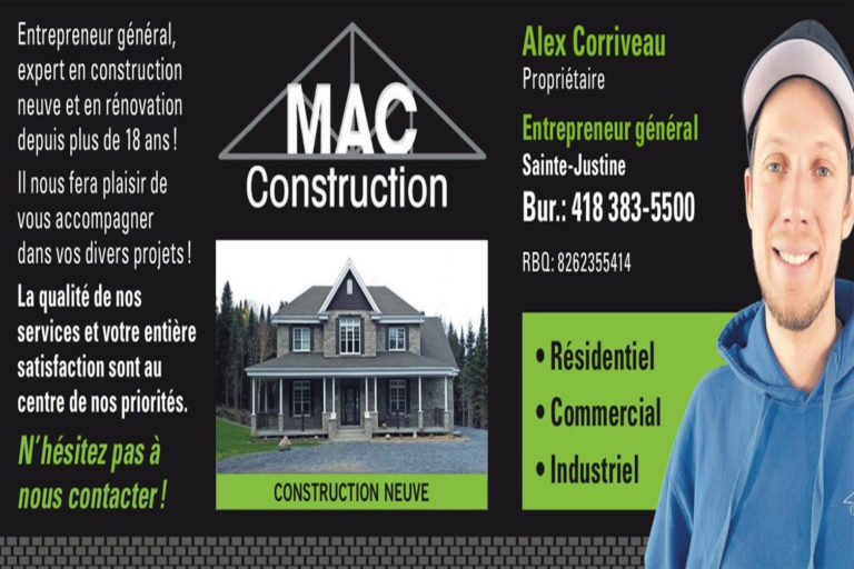 MAC CONSTRUCTION INC