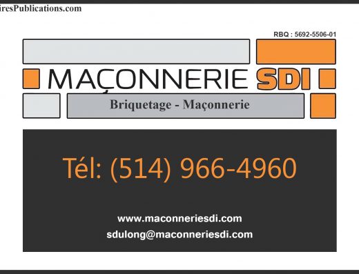 MAÇONNERIE SDI INC