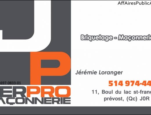 MAÇONNERIE JERPRO