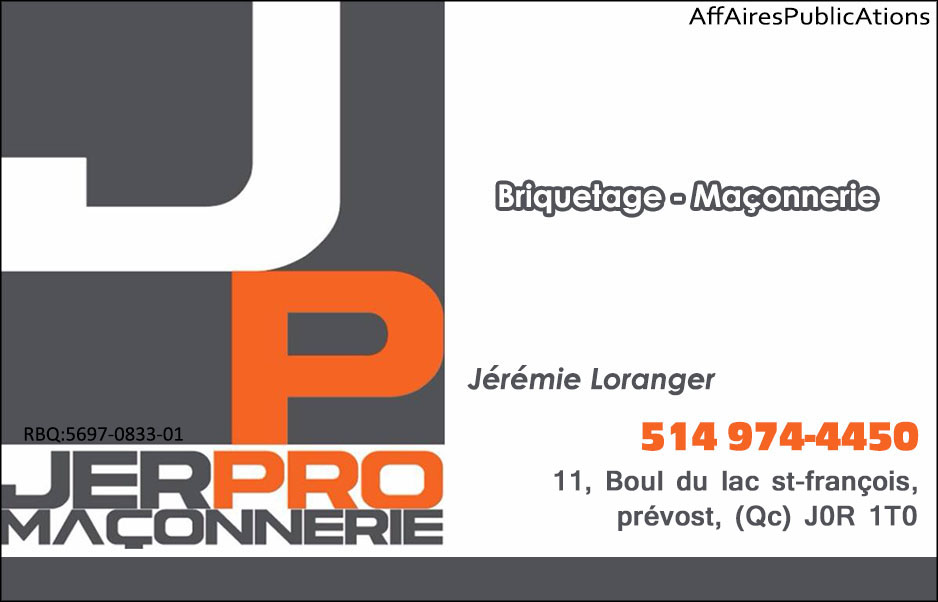 MAÇONNERIE JERPRO