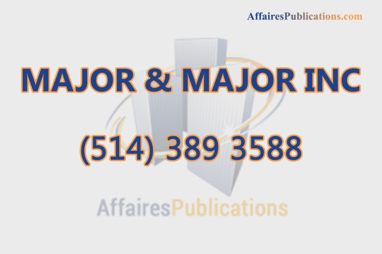 MAJOR & MAJOR INC