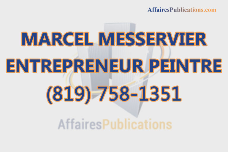 MARCEL MESSERVIER ENTREPRENEUR PEINTRE