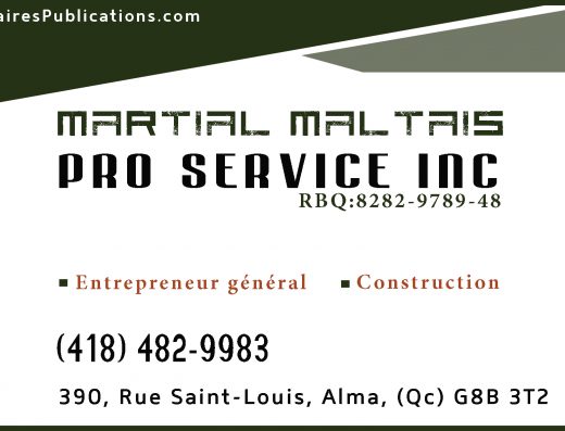 MARTIAL MALTAIS PRO SERVICE