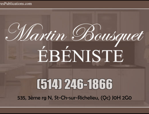 MARTIN BOUSQUET ÉBÉNISTE