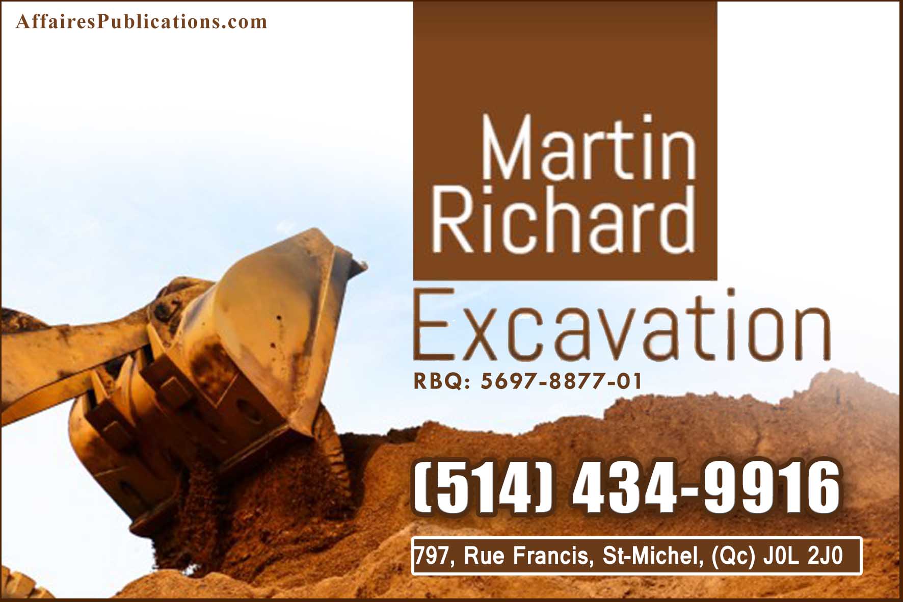 MARTIN RICHARD EXCAVATION