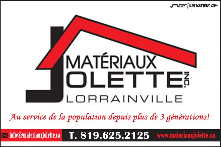 MATÉRIAUX JOLETTE INC
