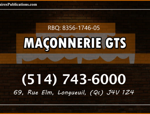 MAÇONNERIE GTS INC