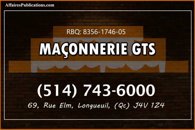 MAÇONNERIE GTS INC