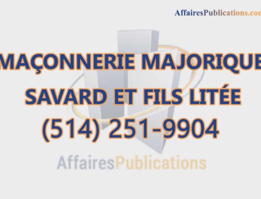 MAÇONNERIE MAJORIQUE SAVARD ET FILS LITÉE