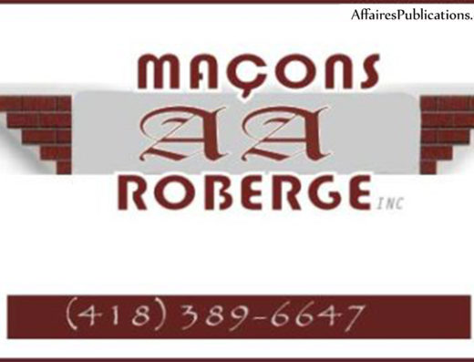 MAÇONS AA ROBERGE INC