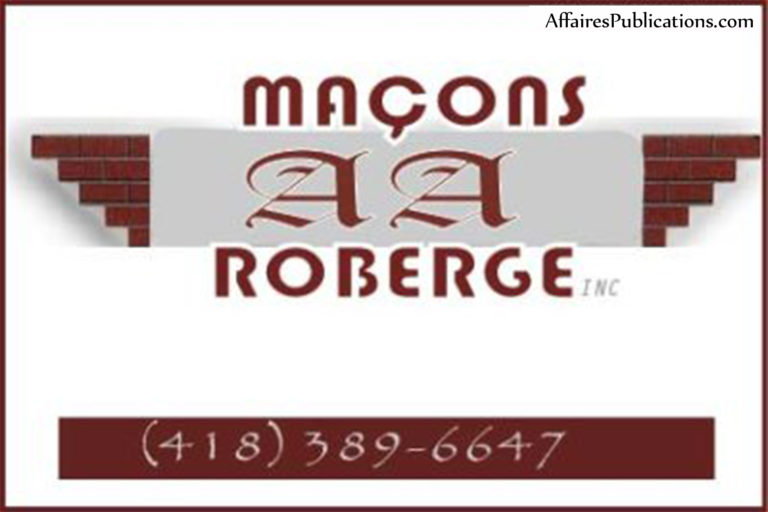 MAÇONS AA ROBERGE INC