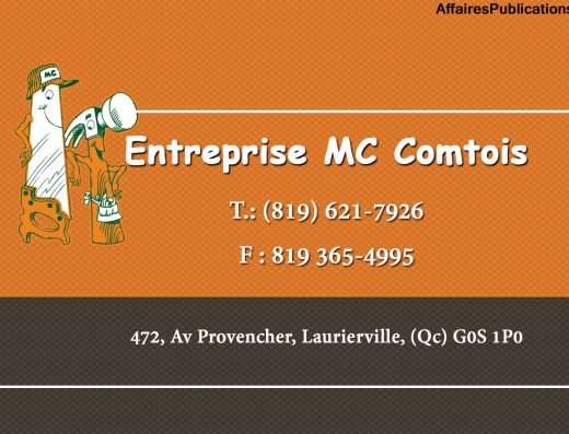 ENTREPRISE M.C. COMTOIS 2013 INC