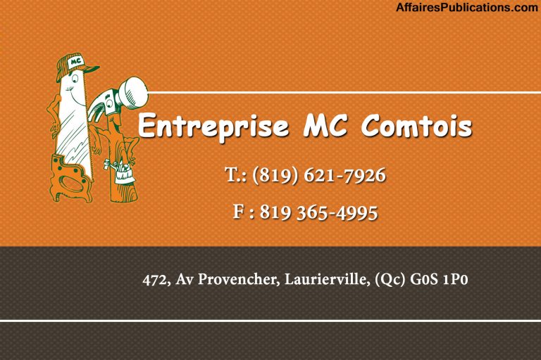 ENTREPRISE M.C. COMTOIS 2013 INC