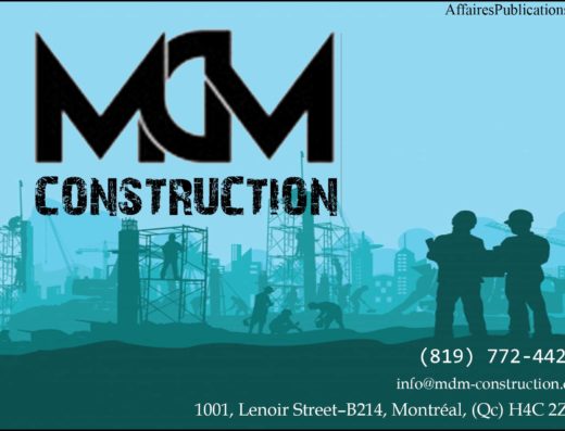 MDM CONSTRUCTION INC