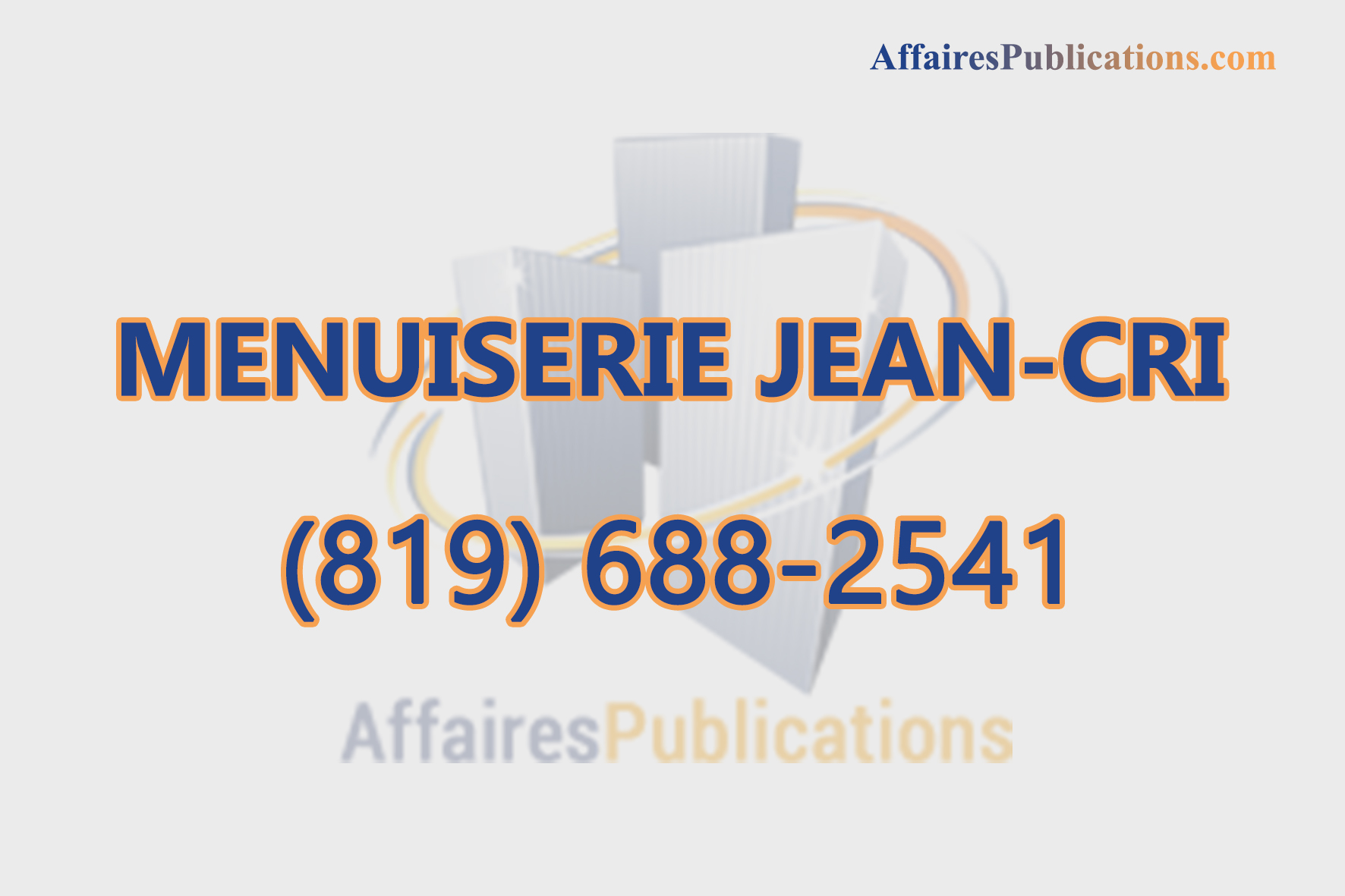 MENUISERIE JEAN-CRI