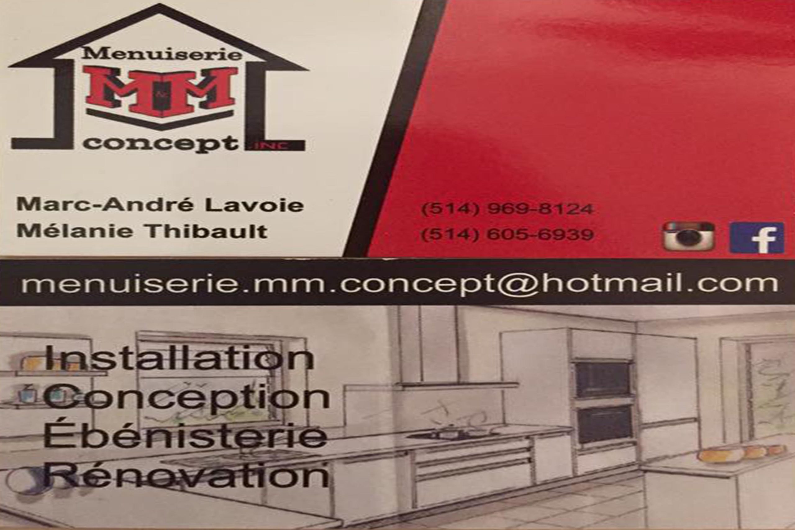 MENUISERIE M&M CONCEPT INC