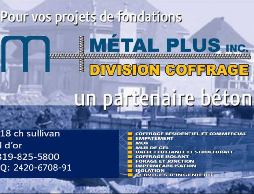 MÉTAL PLUS INC