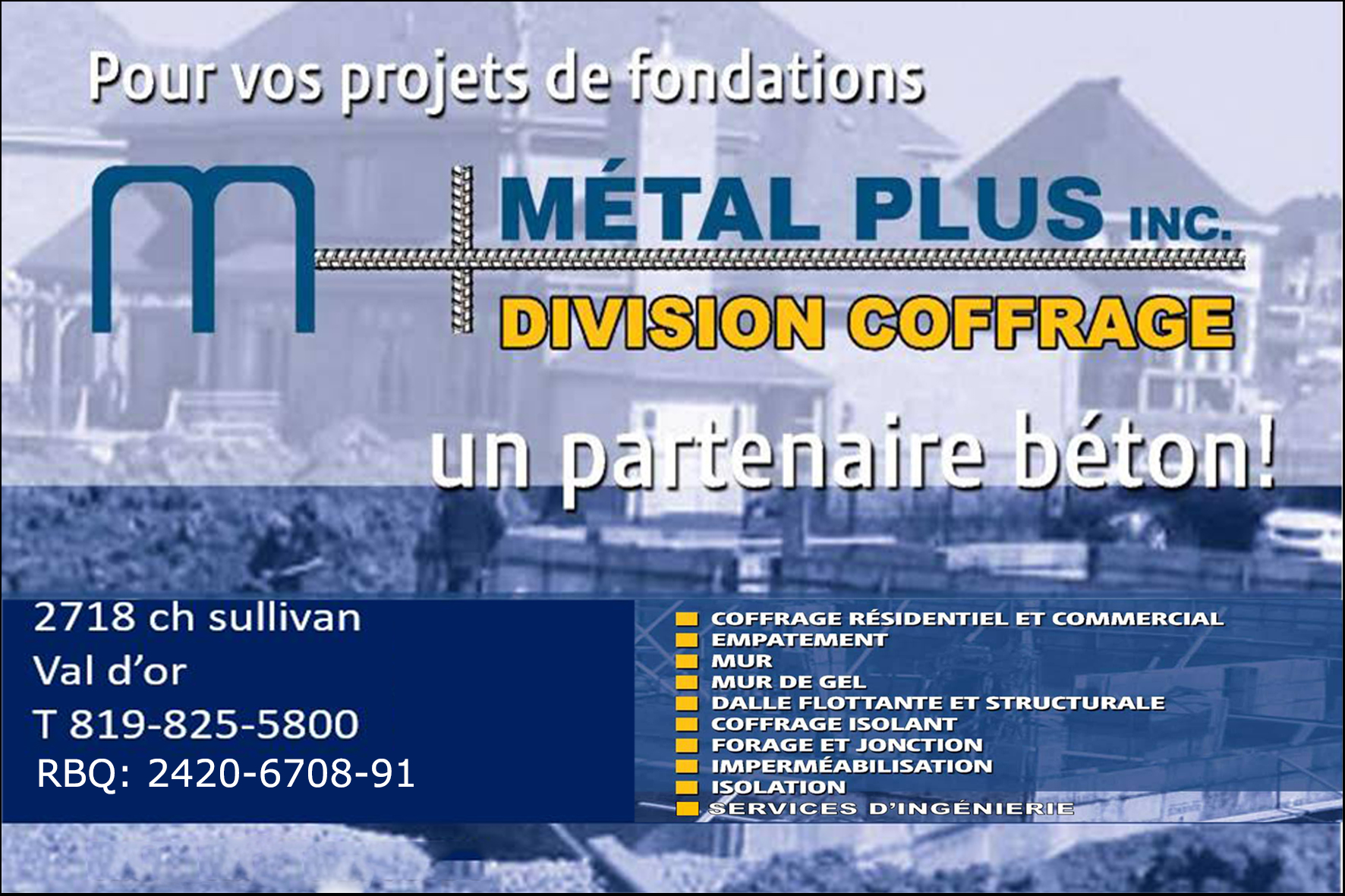 MÉTAL PLUS INC