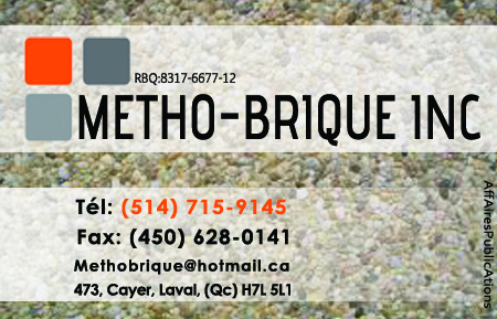 METHO BRIQUE INC