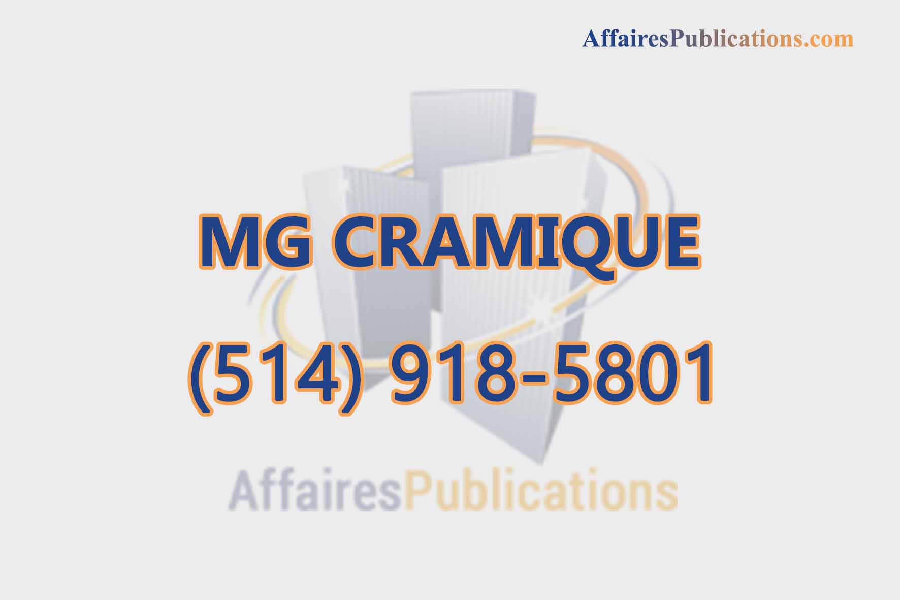 MG CRAMIQUE