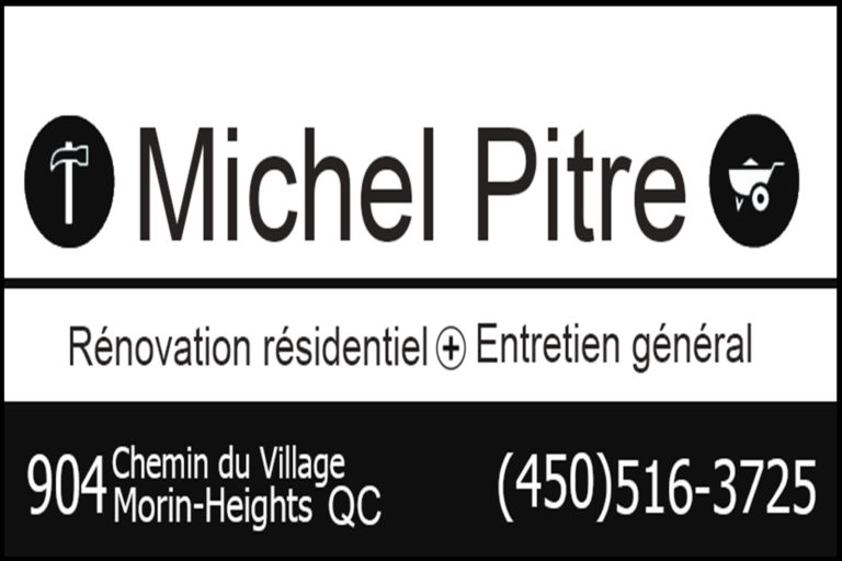 MICHEL PITRE RÉNOVATION RÉSIDENTIEL ET ENTRETIEN GÉNÉRAL